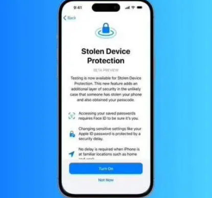 辽宁苹果授权维修店分享被盗设备保护功能开启方法 