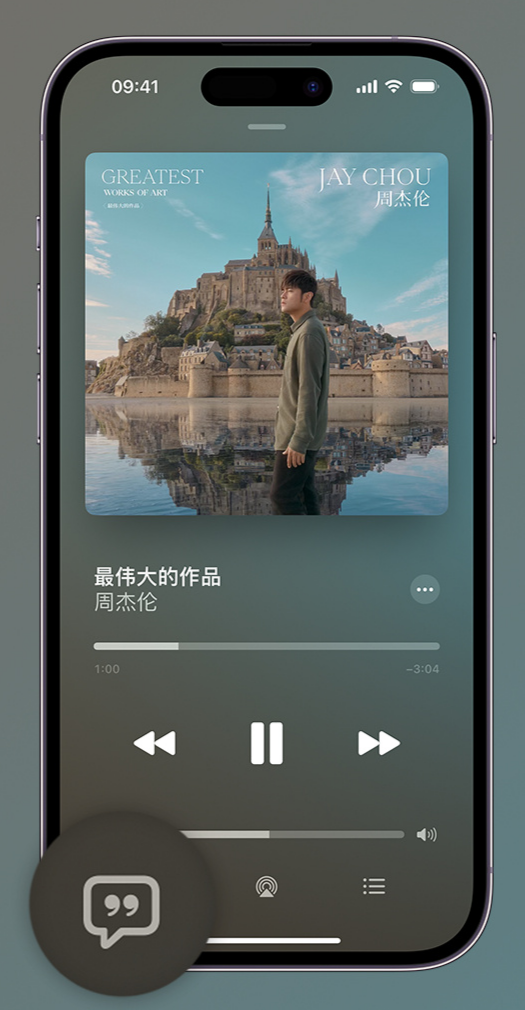 辽宁iphone维修分享如何在iPhone上使用Apple Music全新唱歌功能 