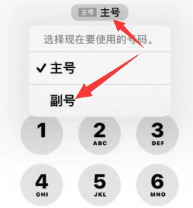 辽宁苹果14维修店分享iPhone 14 Pro Max使用副卡打电话的方法 