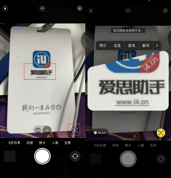 辽宁苹果手机维修分享升级iOS 16后如何通过相机翻译文本 