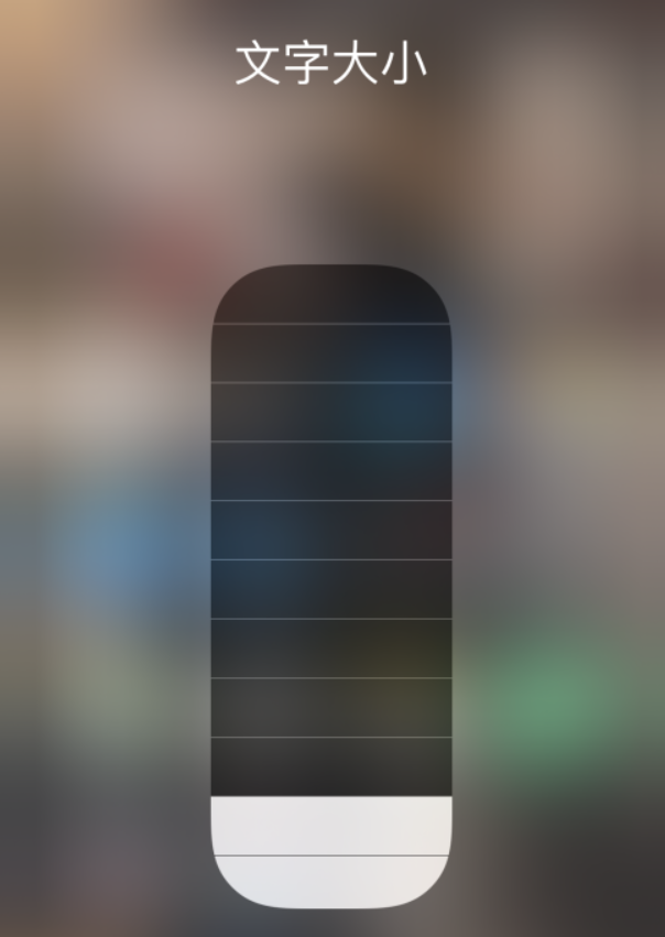 辽宁苹果手机维修分享小技巧：在 iPhone 控制中心快速调节字体大小 