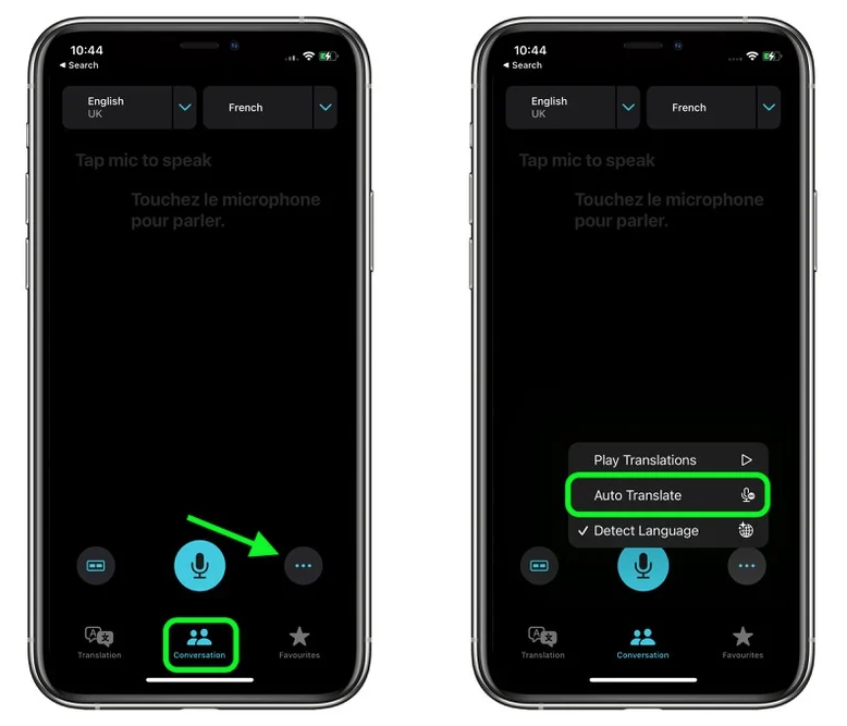 辽宁苹果手机维修分享iOS 15 “翻译” App 新改进 